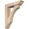 Ekena Millwork Imperial Traditional Smooth Bracket w/ Offset Brace, Douglas Fir, 5 1/2"W x 22"D x 26"H BKT0604X22X26IMP01SDF - alternate 1